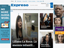 Tablet Screenshot of expreso.com.pe